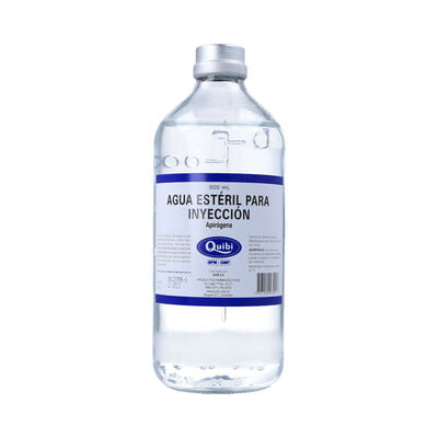 Agua Estéril Irrigadual 500 ml Frasco 12