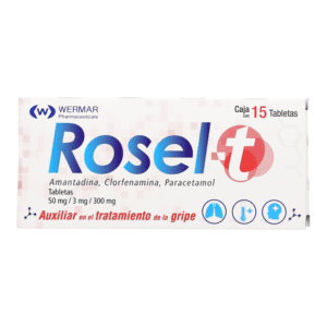 ROSEL C 24 CAPS 50 3 300 MG CAJA C 50 PZAS