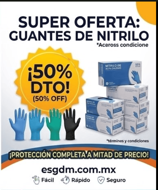 GUANTES DE NITRILO