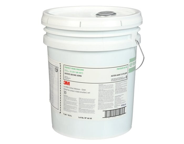 3M Fastbond 30H-NF Adhesivo de contacto Verde Líquido 5 gal Tambor