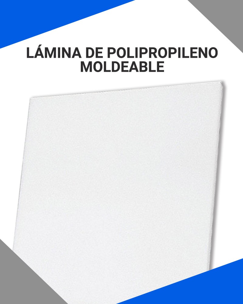 LÁMINA DE POLIPROPILENO MOLDEABLE