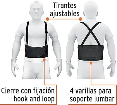 Faja con tirantes ajustables