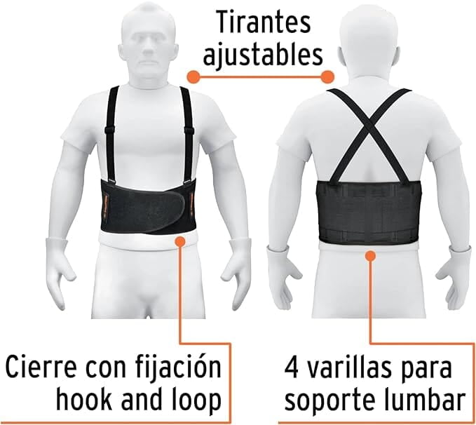 Faja con tirantes ajustables