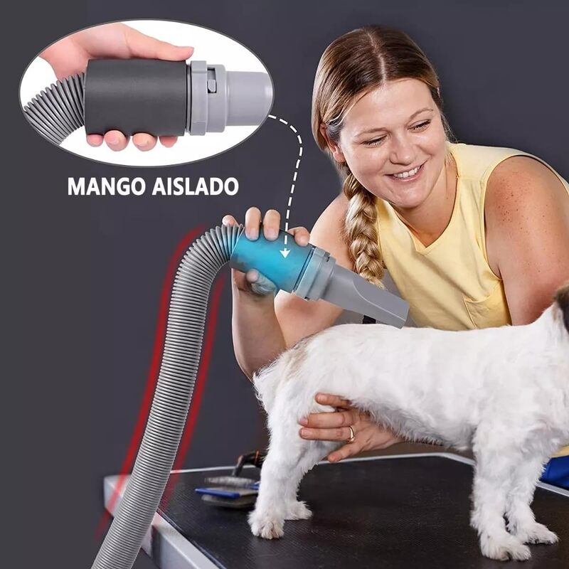 Secadora para Perro de Pelo Profesional con Visualización LED, Secadora para Perro de Pelo Profesional con Visualización LED,