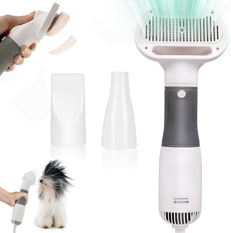 Secador de Pelo Portátil de Mano para Perros,600W Secador de Pelo Portátil de Mano para Perros,600W