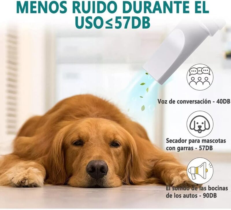 Secadora para Perro de Pelo Profesional con Visualización LED, Secadora para Perro de Pelo Profesional con Visualización LED,