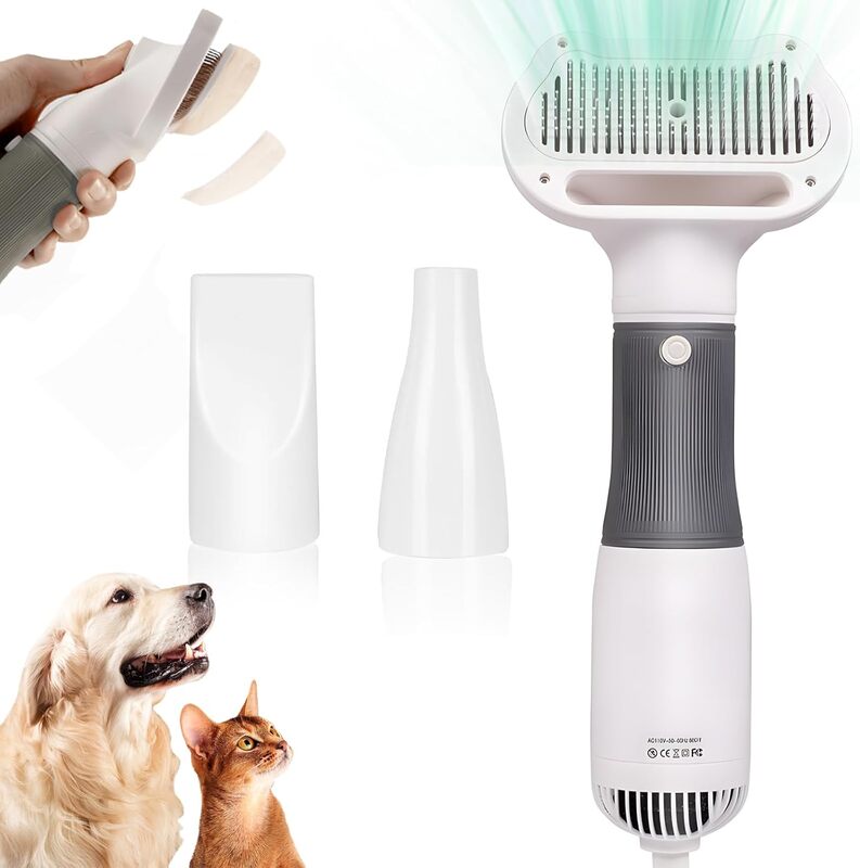 Secador de Pelo Portátil de Mano para Perros,600W Secador de Pelo Portátil de Mano para Perros,600W