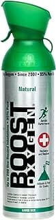 Boost Oxygen Oxygen 95% Pure Aviator’s Breathing Oxygen - Supports Altitude Acclimation - Recover Faster - Hangover Reliever - Aromatherapy Infused - Help Air Pollution - Food Grade - 10 Liters Boost Oxygen Oxygen 95% Pure Aviator’s Breathing Oxygen - Supports Altitude Acclimation - Recover Faster - Hangover Reliever - Aromatherapy Infused - Help Air Pollution - Food Grade - 10 Liters