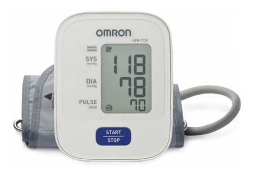 OMRON MONITOR DE PRESIÓN ARTERIAL AUTOMÁTICO HEM-7120+BRAZALETE UNIVERSALOMRON MONITOR DE PRESIÓN ARTERIAL AUTOMÁTICO