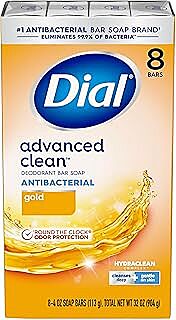 jabón antibacterial dial