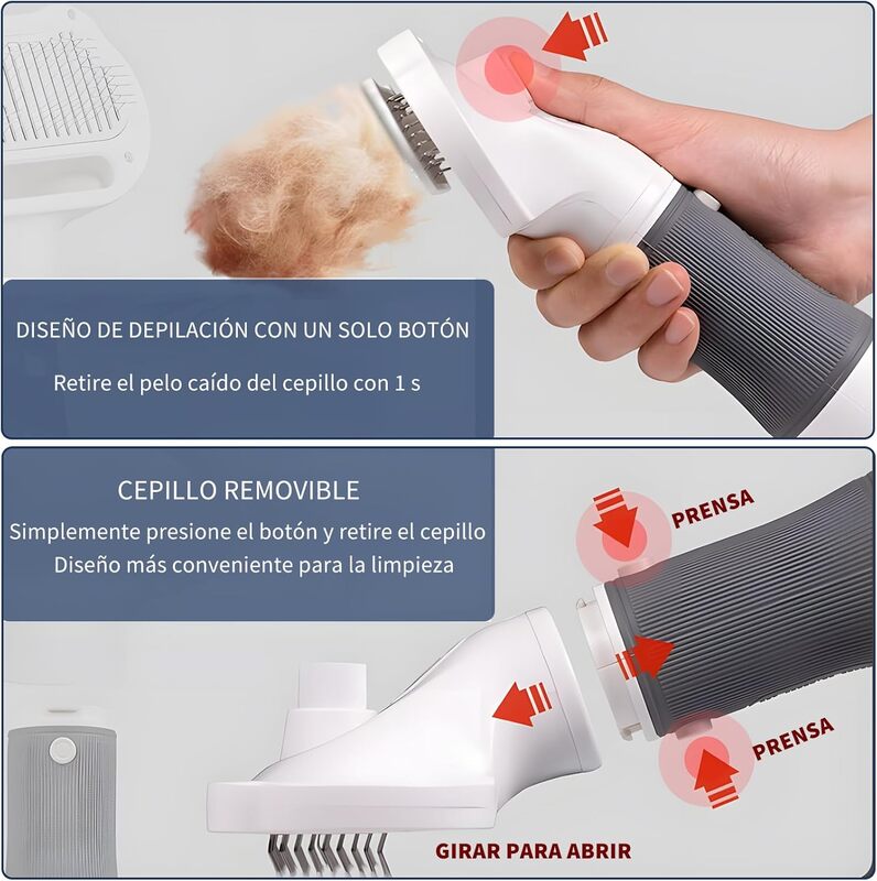 Secador de Pelo Portátil de Mano para Perros,600W Secador de Pelo Portátil de Mano para Perros,600W