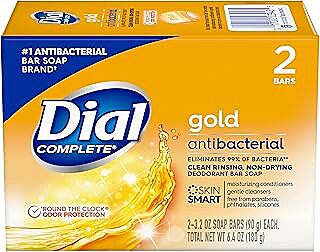 jabón antibacterial dial