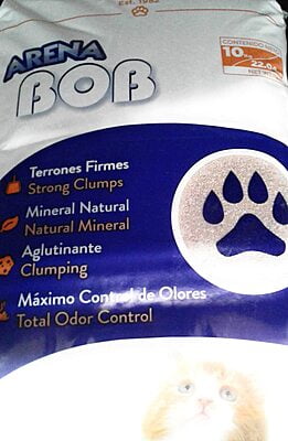 Arena para Gato BOB Premium con aroma 6.35 kg