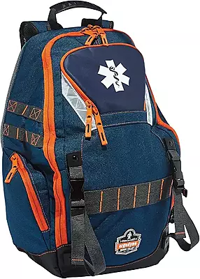 Botiquín Mochila para Espalda First Aid Azul Rey