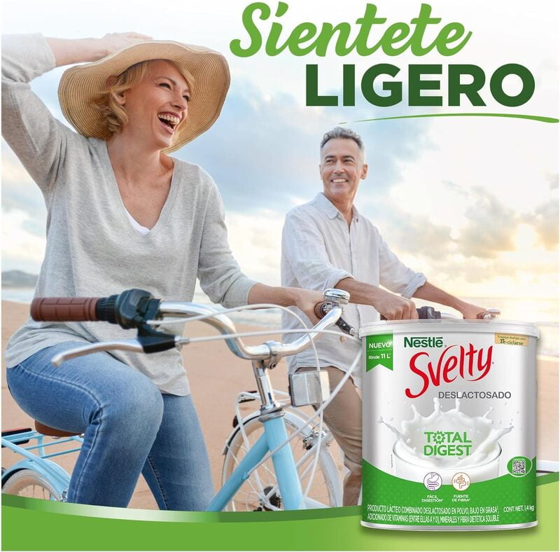 Svelty total digest deslactosado light en polvo 1.4 kg Svelty total digest deslactosado light en polvo 1.4 kg