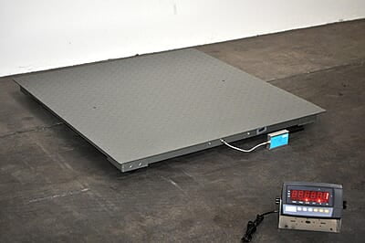 DigiWeigh 5500lb/1Lb profesional piso escala (dwp-5500r), 10000 Lbs.