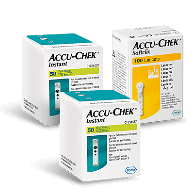 Accu-Chek Instant 100 Tiras + 100 Lancetas