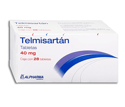 TELMISARTÁN (Alpharma) c/14 TABS. 40 MG. Telmisartán 40mg. (DF)