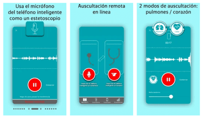 ESTETOSCOPIO, TELEMEDICINA APP