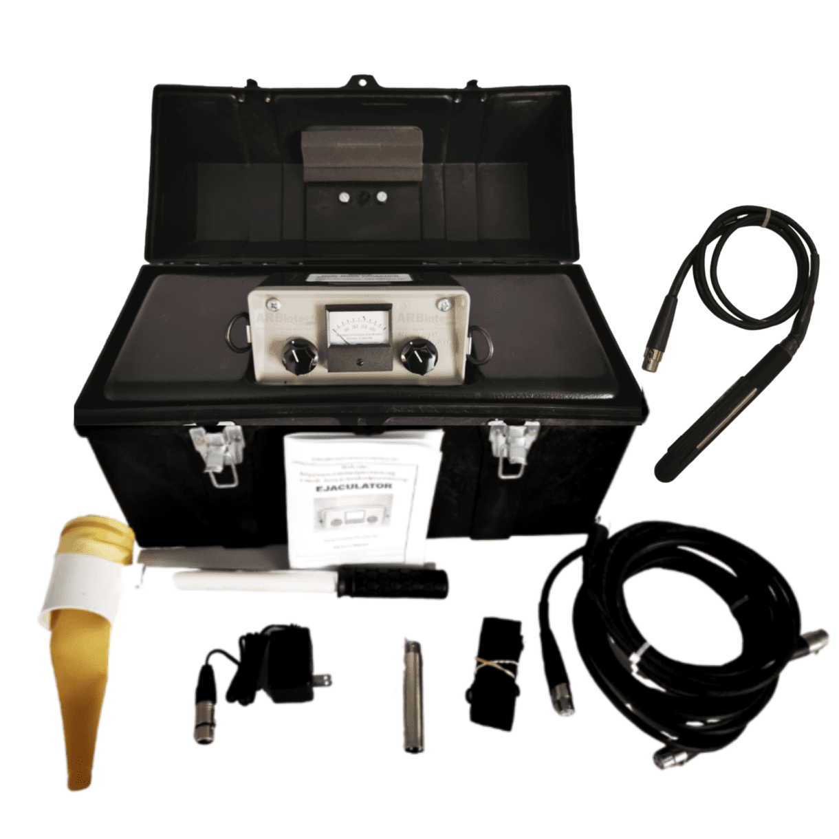 Bull semen collection electroejaculator kit