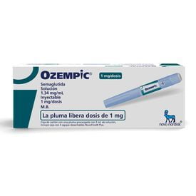 OZEMPIC SOLUCIÓN INYECTABLE 1 PLUMA PRELLENADA OZEMPIC SOLUCIÓN INYECTABLE 1 PLUMA PRELLENADA