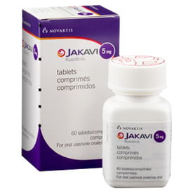 JAKAVI 5 MG 60 TABLETAS. Ruxolitinib