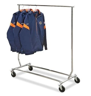 RACKS RODANTES PARA ROPA