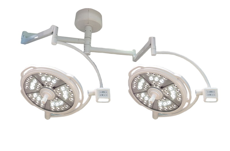 Lámpara Quirúrgica Doble 48 / 48 LEDS