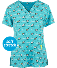 UNIFORMES DE ODONTOLOGÍA ESTAMPADOS