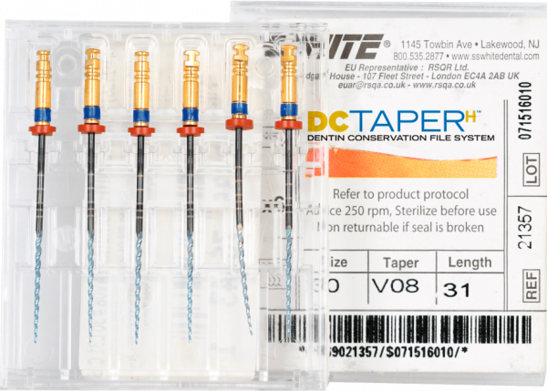 DCTaper 2H NITI LIMA ROTATIVA V08 #30 L31, C/6