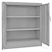 Gabinete Industrial para Almacenamiento - 36 x 24 x 72, sin Ensamblar,  Gris, 91 x 61 x 183 cm