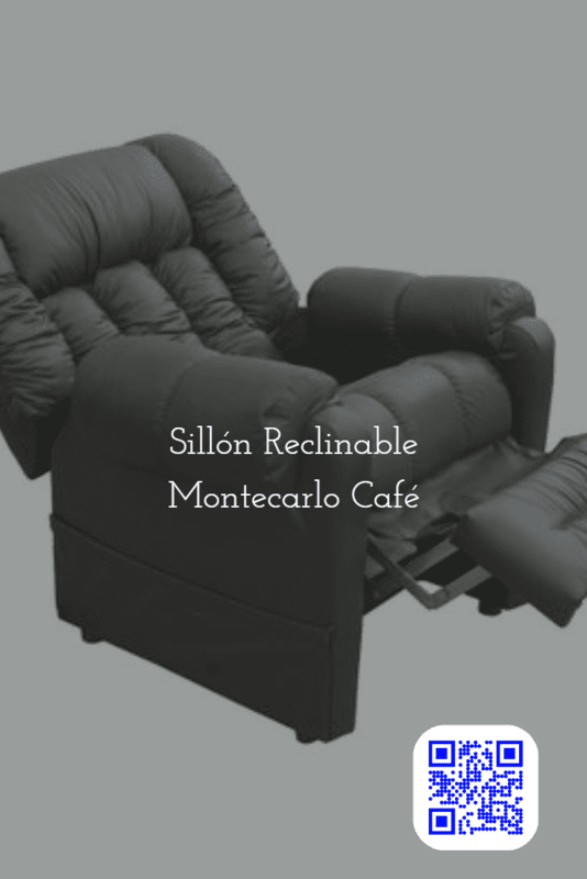 Sillón Reclinable Montecarlo Café Sillón Reclinable Montecarlo Café