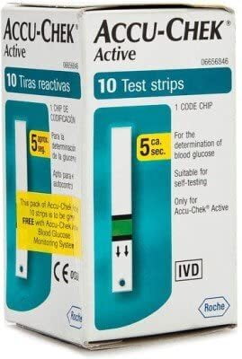 Accu-Chek active 10 tiras reactivas