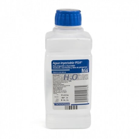 Agua Estéril Irrigadual 1000 ml Frasco 6