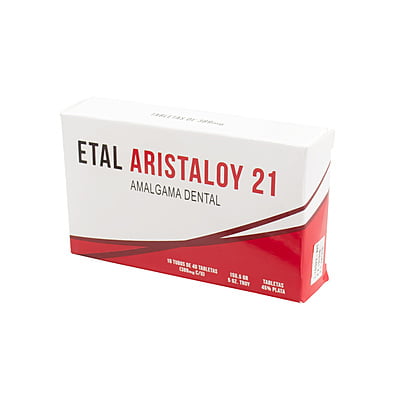 Amalgama Etal- Aristaloy 21 1/2 Oz (Tubo 40 tabs)