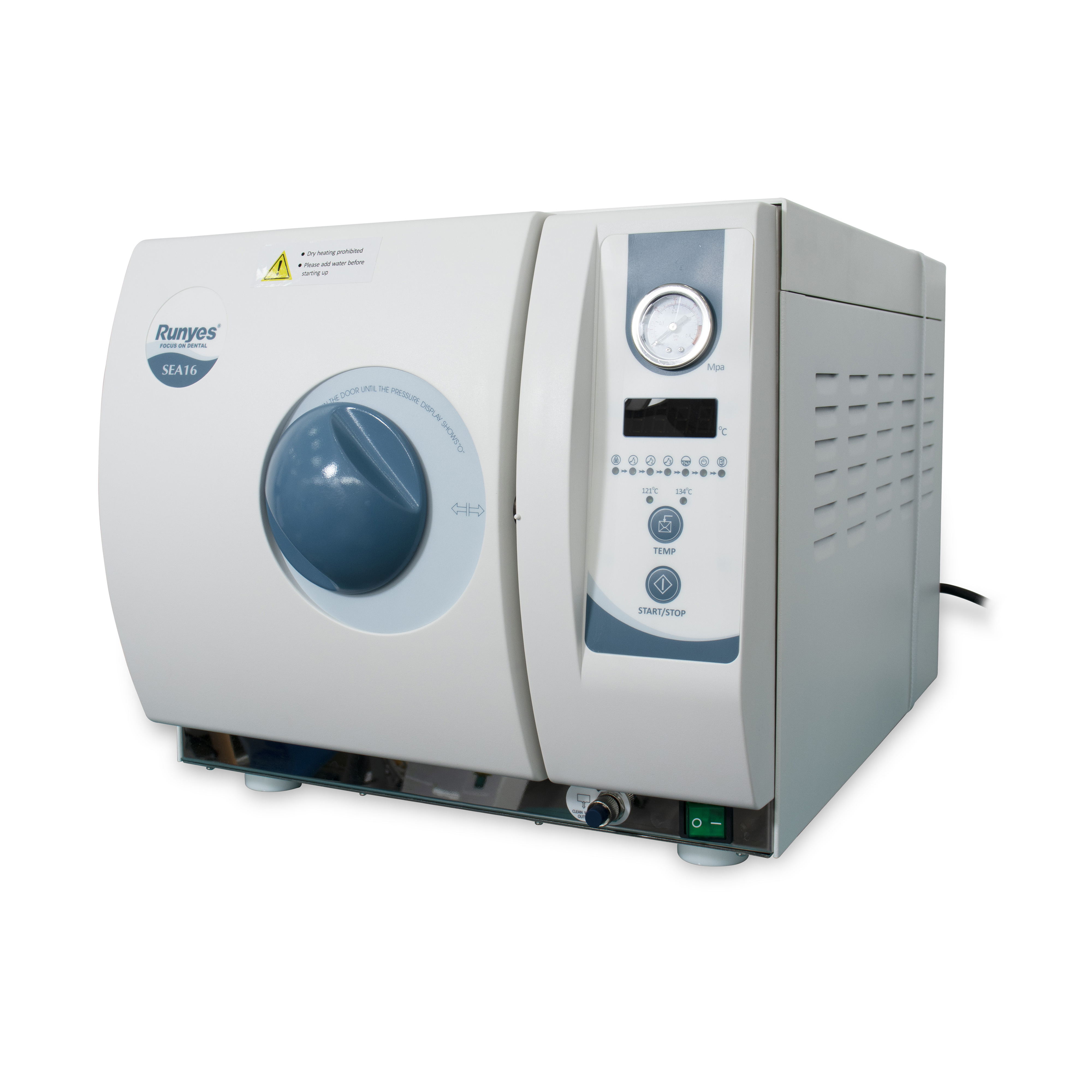 Autoclave Acero 16 lt