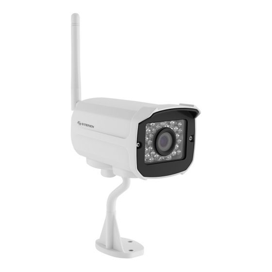 Cámara de seguridad Wi-Fi Full HD para exterior, tipo bala