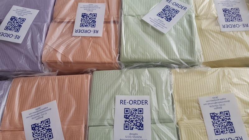 Campos Dentales Blancos 500 Pcs Campos Dentales Blancos 500 Pcs