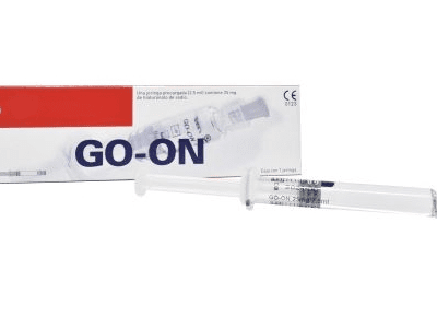 GO-ON INYECTABLE 2.5ML SOLUCION JERINGA PRELLENADA ( HIALURONATO DE SODIO AL 25MG)