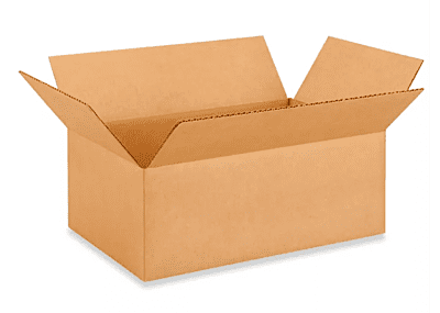 16 x 10 x 6"cajas livianas de cartón ect