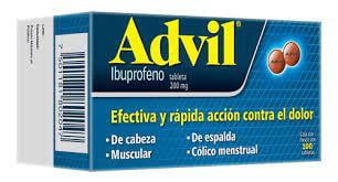 Advil 200 mg Caja Con 12 Tabletas