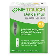 One Touch Delica Plus Lancetas Estériles 50 pcs