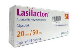 LASILACTON 50/20 MG 16 CAPSULAS (ND)