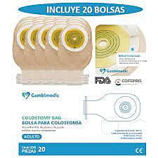 Bolsa de Colostomía 60 mm 10 Piezas