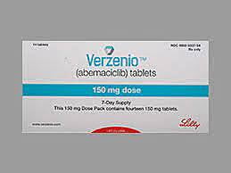 VERZENIO 150 MG 56 TABLETAS. Abemaciclib