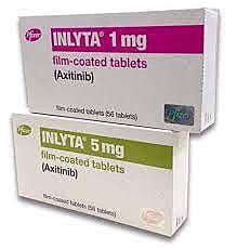 INLYTA 5 MG C/60 TABS. Axitinib