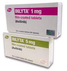 INLYTA 5 MG C/60 TABS. Axitinib