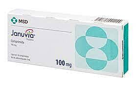 JANUVIA 100 MG C/28 CORRUGADO C/20 PZ. Sitagliptina