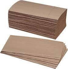 Toalla de papel interdoblada biodegradable cafe Toalla de papel interdoblada biodegradable cafe