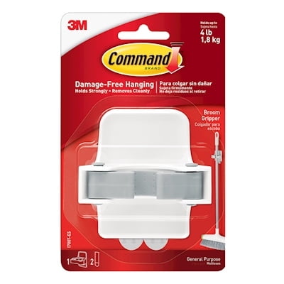 GANCHO SUJETAESCOBAS COMMAND BLANCO 3M GANCHO SUJETAESCOBAS COMMAND BLANCO 3M